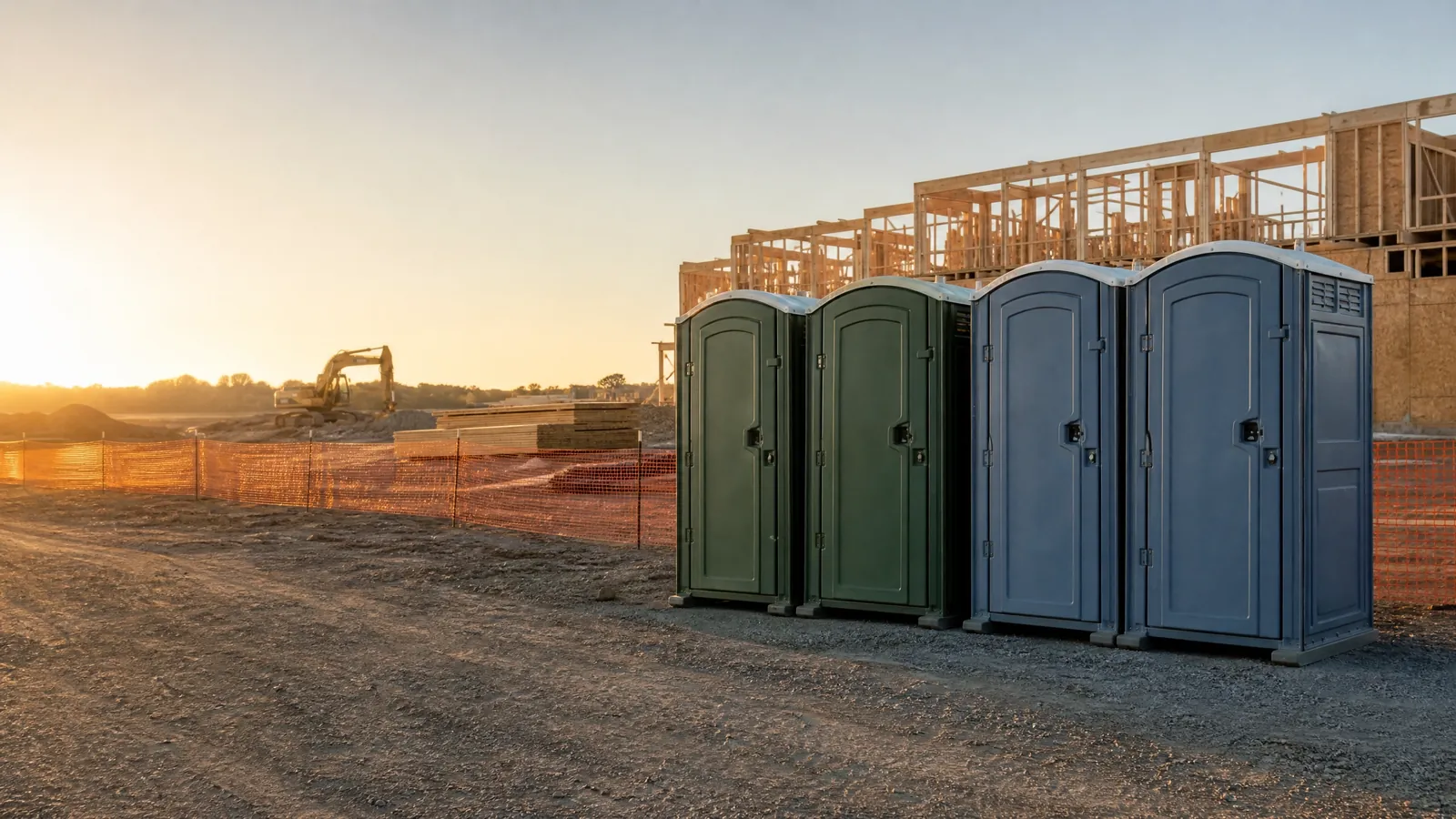Restroom Trailers for a Higher-Comfort Experience portable sanitation setup